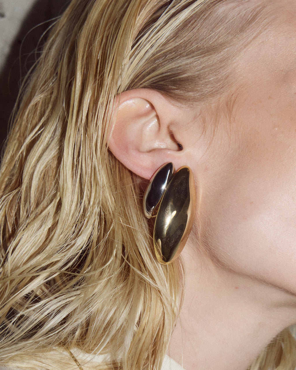 The XL Chrome Orb Studs