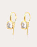 The Classique Cushion Hook Earrings