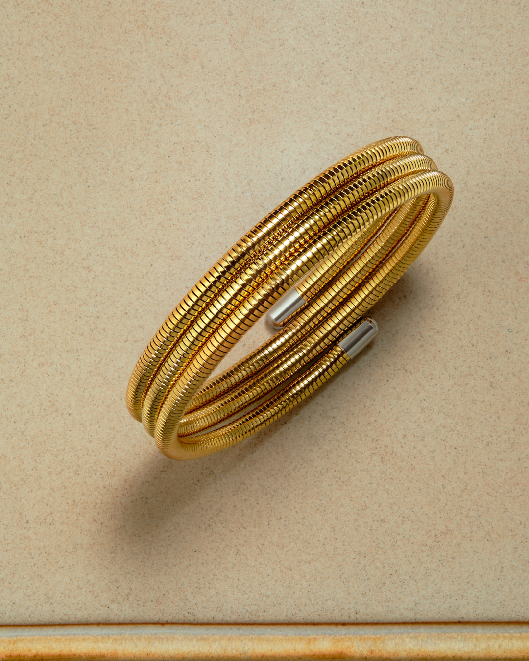 The Mini Palais Flex Snake Chain Bracelet- Gold