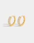 Baby Pave Huggies- Gold (Ships Late August)