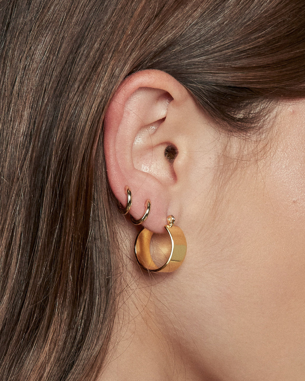 Positano Hoops- Gold