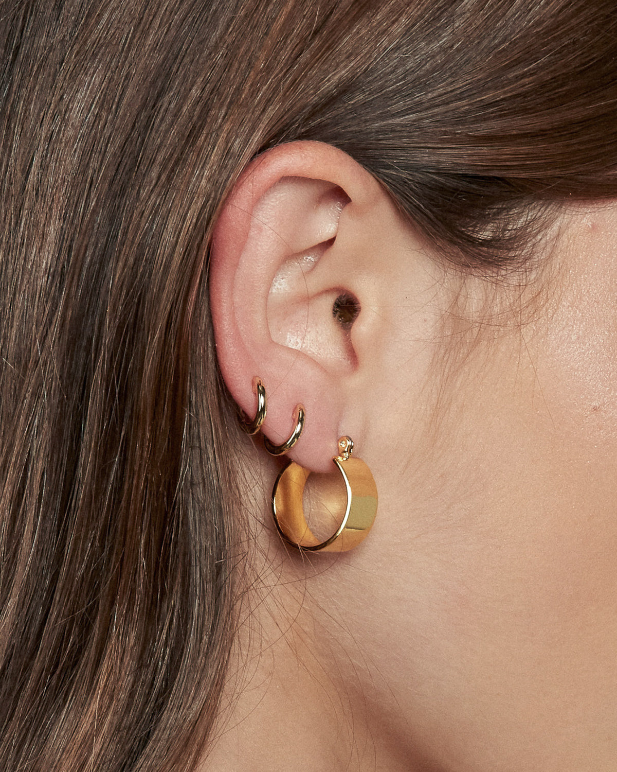 Positano Hoops- Gold