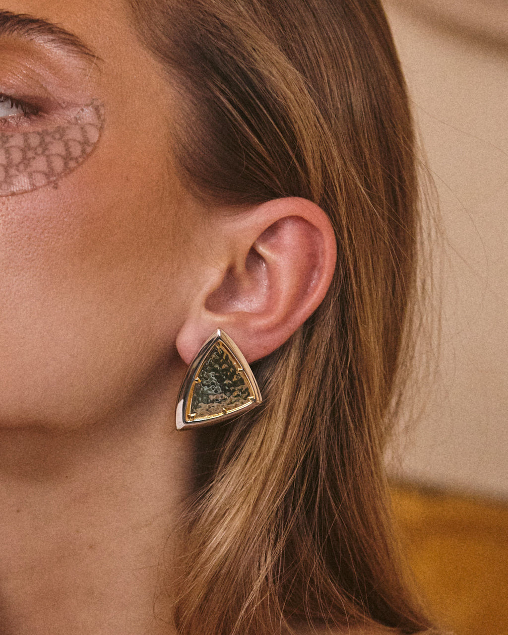 The Bianco Nero Studs- Silver