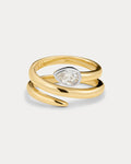 The Marais Coil Ring-Gold
