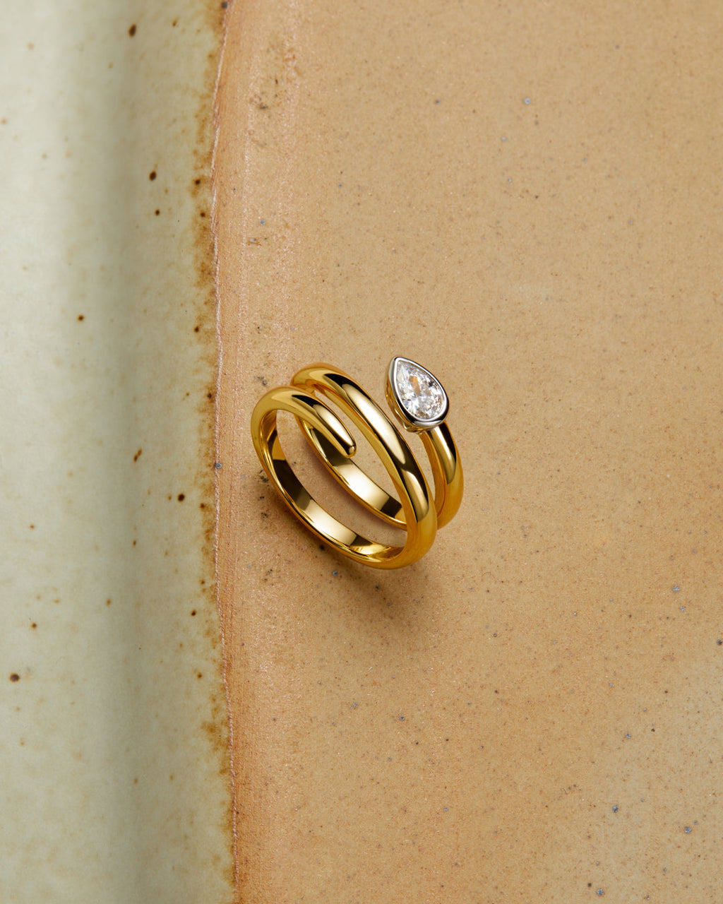 The Marais Coil Ring-Silver
