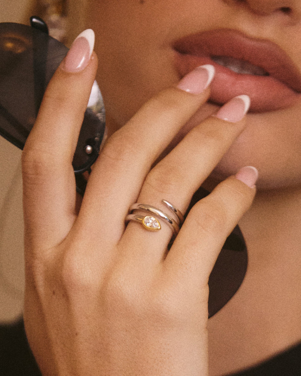 The Marais Coil Ring-Silver
