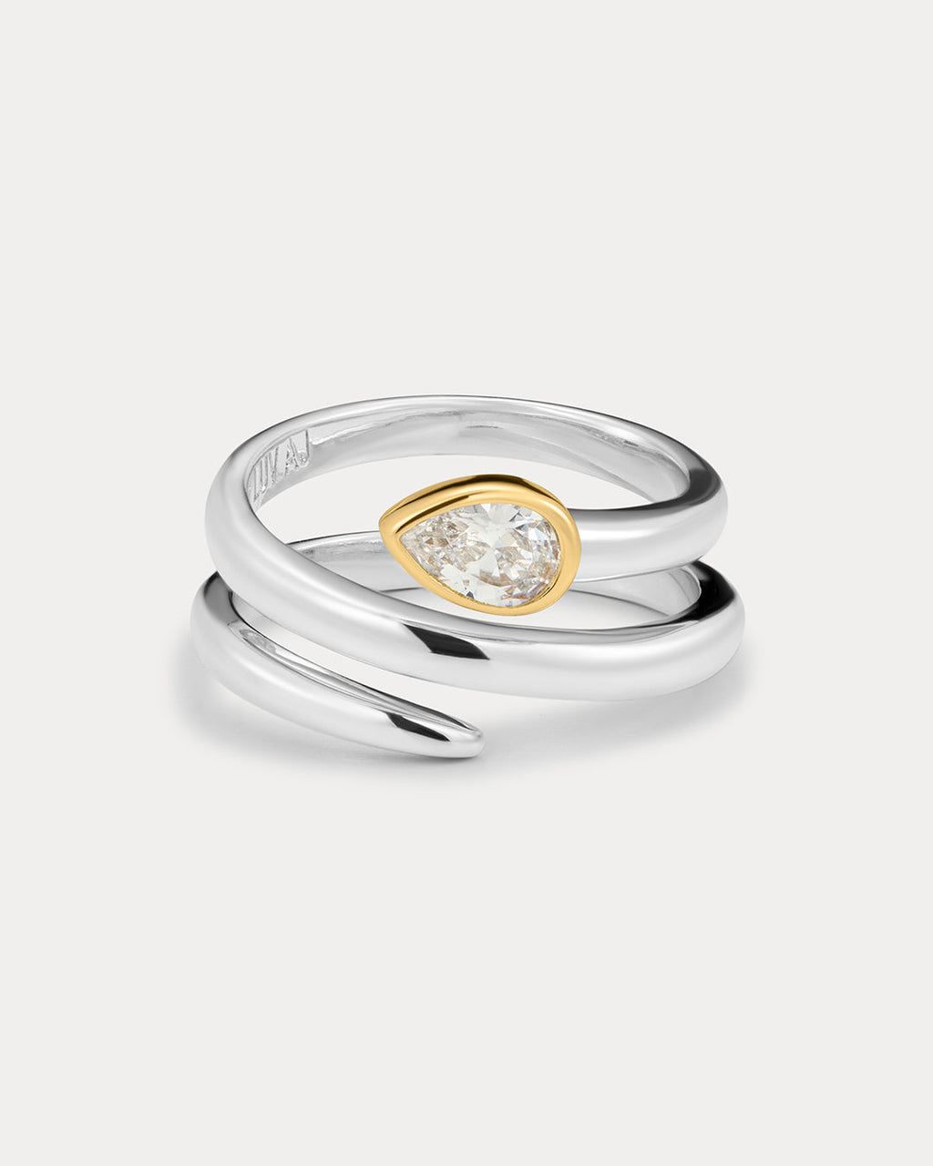 The Marais Coil Ring-Silver