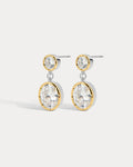 The Marais Drop Studs- Silver