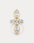 The Marais Triple Statement Ring-Silver (Ships Mid August)