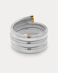 The Palais Flex Snake Chain Bracelet- Silver