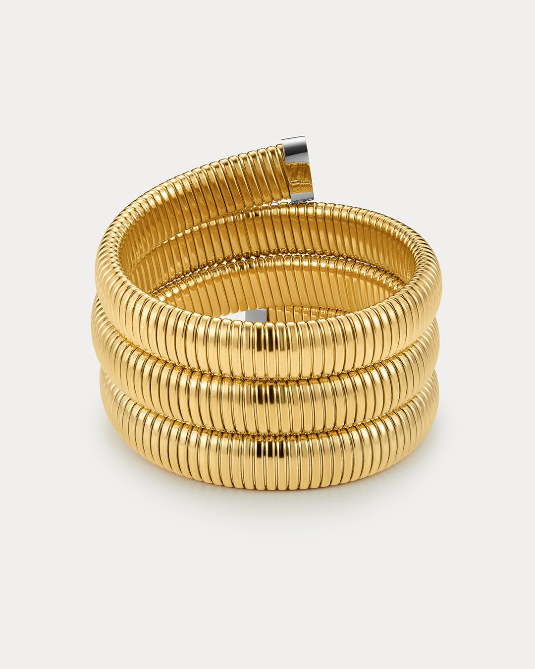 The Palais Flex Snake Chain Bracelet- Gold