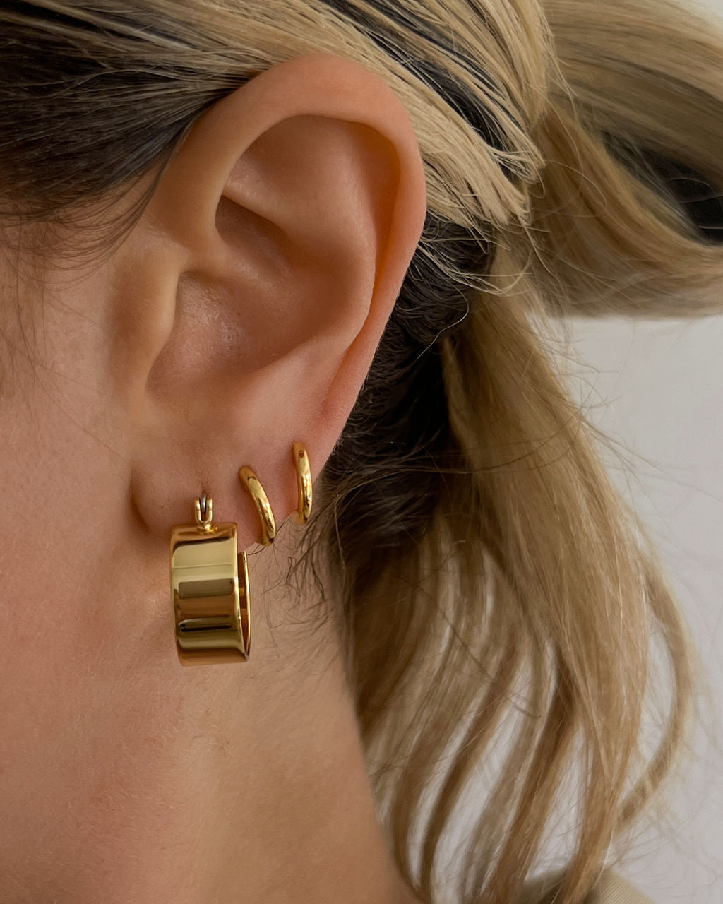 Positano Hoops- Gold