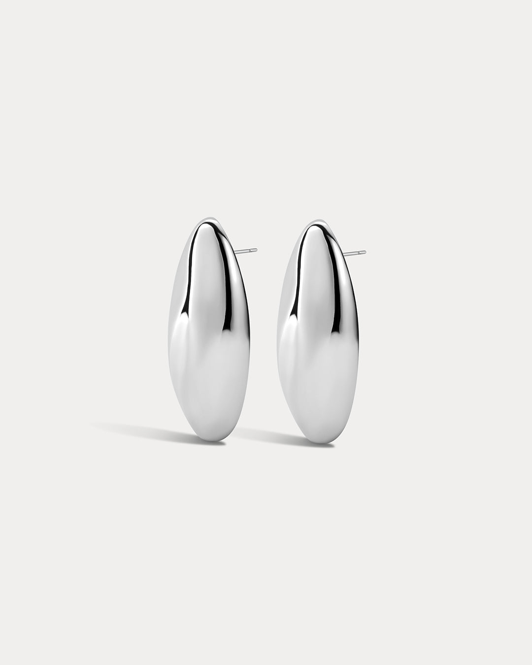 The XL Chrome Orb Studs