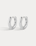 Plain Amalfi Huggies- Silver