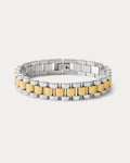 Two-toned Timepiece Bracelet